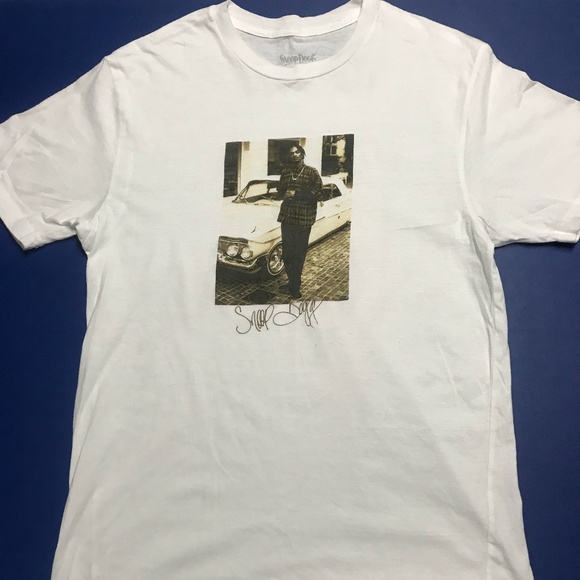 Snoop Dogg Medium White T-Shirt - Picture 1 of 2